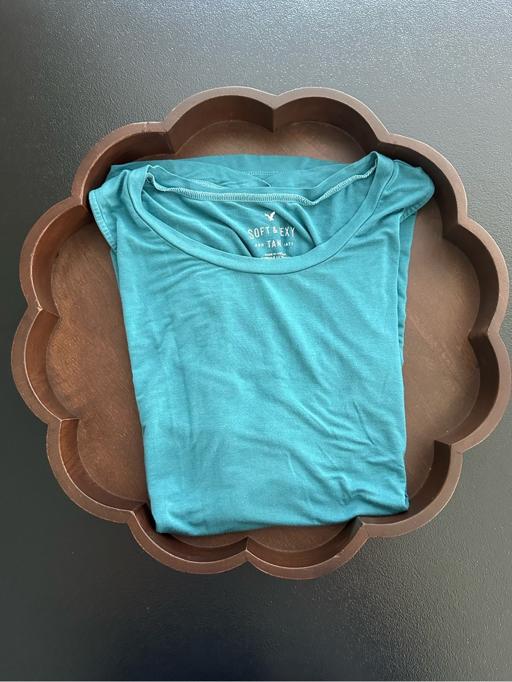 Women’s American Eagle Outfitters Teal Tank Top Size L